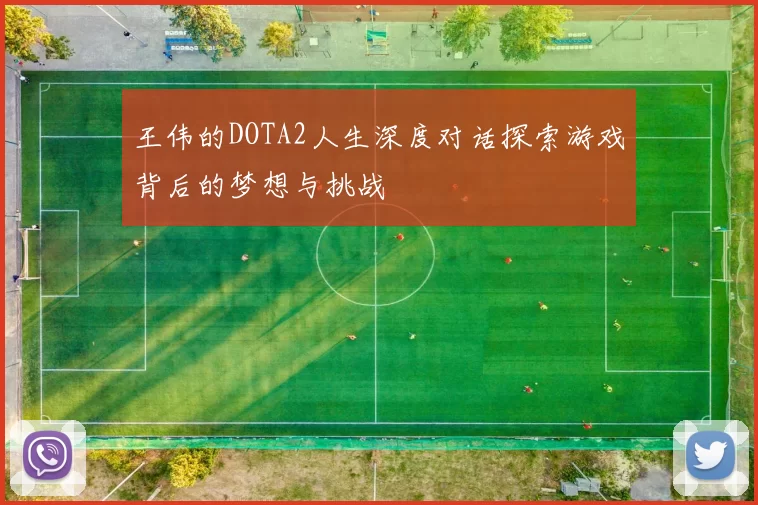 王伟的DOTA2人生深度对话探索游戏背后的梦想与挑战