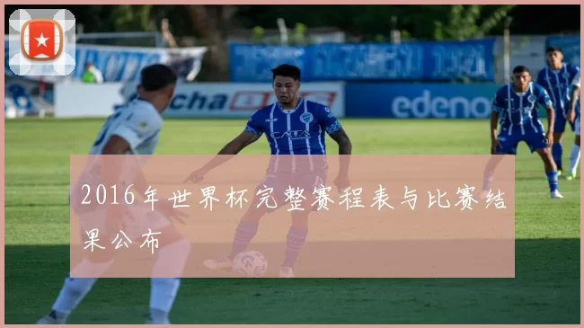2016年世界杯完整赛程表与比赛结果公布