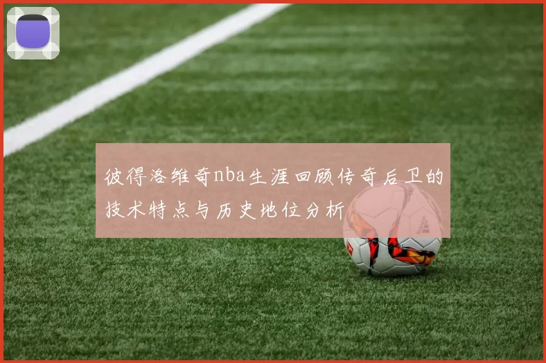 彼得洛维奇nba生涯回顾传奇后卫的技术特点与历史地位分析
