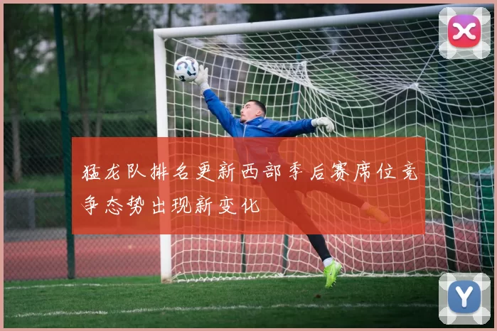 猛龙队排名更新西部季后赛席位竞争态势出现新变化