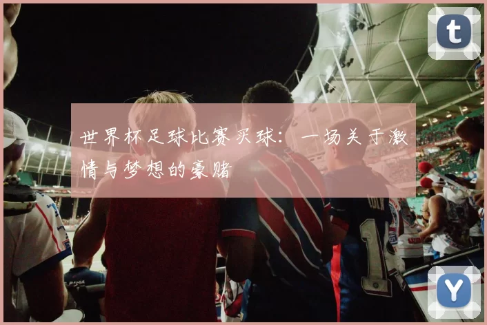 世界杯足球比赛买球:一场关于激情与梦想的豪赌