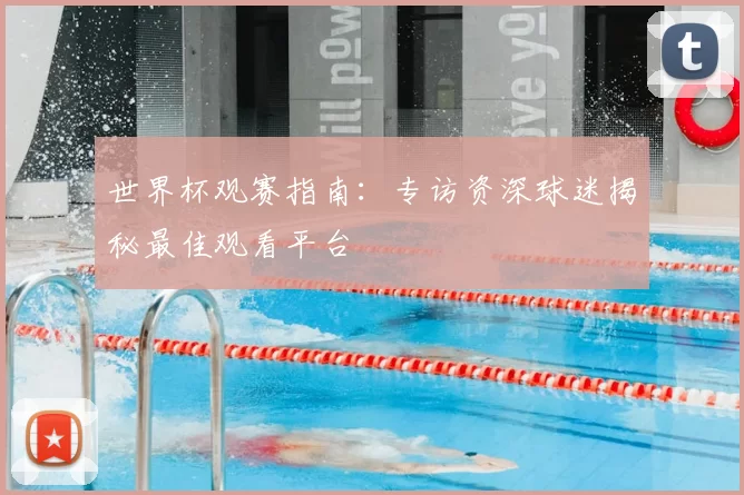 世界杯观赛指南:专访资深球迷揭秘最佳观看平台