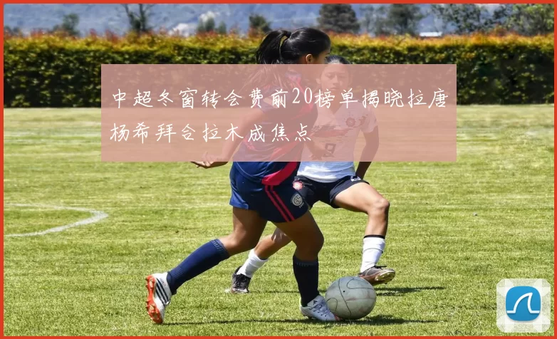 中超冬窗转会费前20榜单揭晓拉唐杨希拜合拉木成焦点